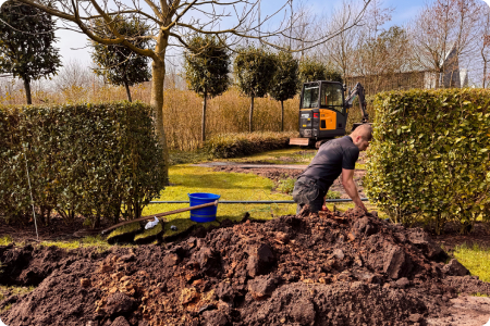Beregening aan laten leggen